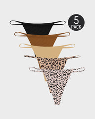 Classic T-string Thong(5 Pack)