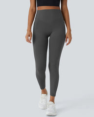 （2 Pack）High Waisted Butt Lifting Tummy Control Side Pocket Shaping Training Leggings