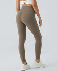 （2 Pack）High Waisted Butt Lifting Tummy Control Side Pocket Shaping Training Leggings