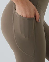 （2 Pack）High Waisted Butt Lifting Tummy Control Side Pocket Shaping Training Leggings