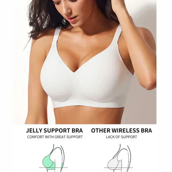 Antibacterial Wire-Free Lifting Jelly Bra