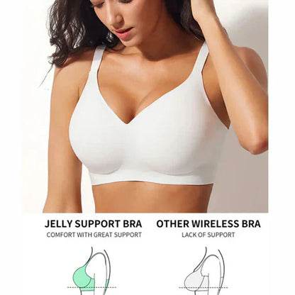 Antibacterial Wire-Free Lifting Jelly Bra