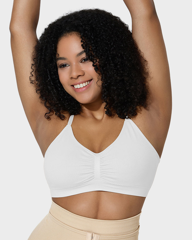 Women's Full Coverage Non-Padded Wireless Sculpt Bra